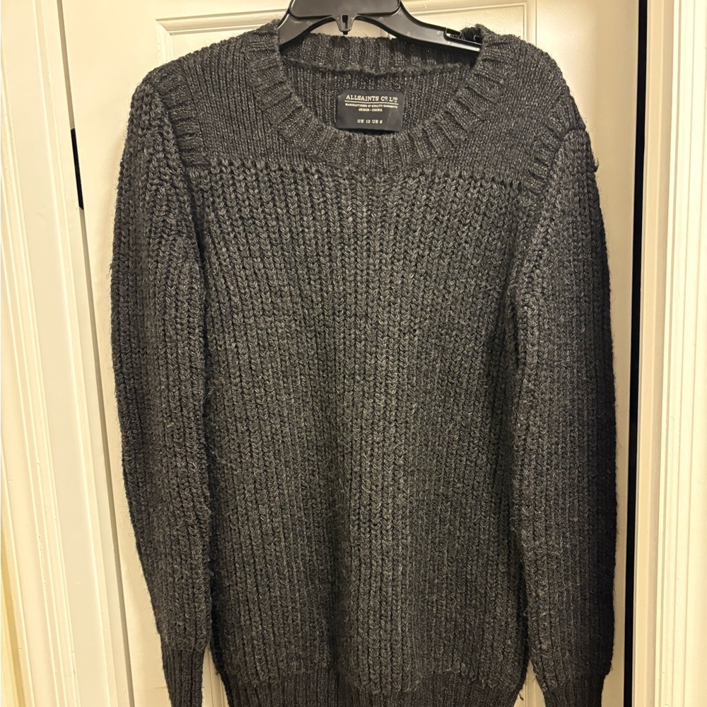 AllSaints crew neck wool unisex sweater
All Saints